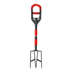 Roamwild Multi-Digger Garden Digging Spading Fork – Fibreglass Light Weight Gardening With Unique Dual Soft AIR Light…