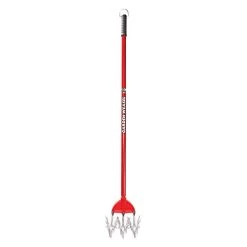 Garden Weasel 90206 Cultivator Long Handle, Red (Pack Of 1)