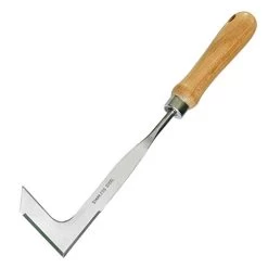 JIANZHENKEJI Crack Weeder, Garden Hand Weeder,Side-Walk Weeding Tool,Stainless Steel, L-Shape Patio Knife