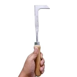 JIANZHENKEJI Crack Weeder, Garden Hand Weeder,Side-Walk Weeding Tool,Stainless Steel, L-Shape Patio Knife -Garden Supply Store 3136LLFU8eL