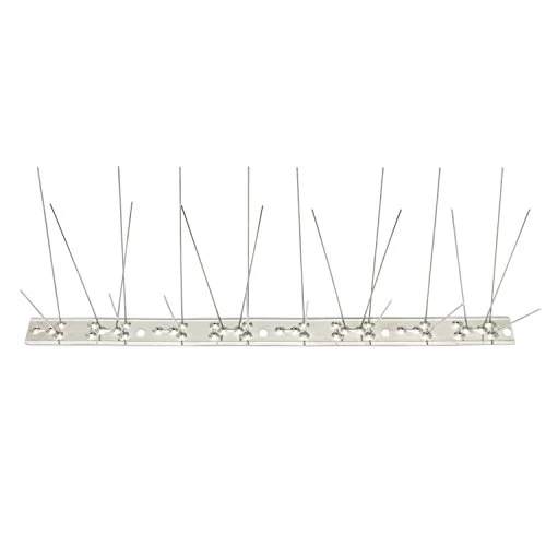 Bird Blinder Stainless Steel Bird Spikes For Pigeons And Other Small Birds – Industrial Design Contains No Plastic – (11… 7 Bird Blinder Stainless Steel Bird Spikes For Pigeons And Other Small Birds – Industrial Design Contains No Plastic – (11… - Image 7