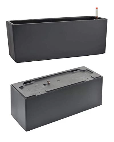 GardenBasix Self Watering Planter Pots With 10 Quarts Coco Soil 7.5 X 20 Inch Indoor Outdoor Home Garden Herb Flower Pot… 2 GardenBasix Self Watering Planter Pots With 10 Quarts Coco Soil 7.5 X 20 Inch Indoor Outdoor Home Garden Herb Flower Pot… - Image 2