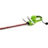 Greenworks 22-Inch 4 AMP Corded Hedge Trimmer HT04B00, Green