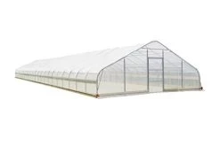 TMG Industrial 25’ X 100’ Tunnel Greenhouse Grow Tent With 6mm Clear EVA Plastic
