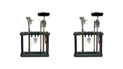 Stalwart Rolling Garden Fits 40 Tools Storage Rack Tower