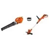 BLACK+DECKER BEBL750 Electric Blower, Black & String Trimmer With Auto Feed, Electric, 6.5-Amp, 14-Inch (BESTA510)