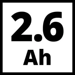 Einhell 4511498 18-Volt 2.6-Ah Lithium-Ion Power X-Change Battery, Amp -Garden Supply Store 31CsODp8y4L