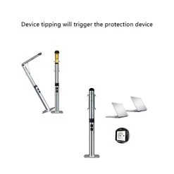 2200W Electric Outdoor Patio Heater, Foldable Standing Patio Heater, Far Infrared Heating,IP55 Waterproof,Silver Gray -Garden Supply Store 31DPIna0iDL