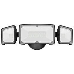 LEPOWER 3500LM LED Flood Light Outdoor, 35W Super Bright Outdoor Flood Light Fixture With 3 Adjustable Head, Switch…