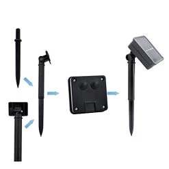 XUNATA Outdoor Solar String Lights, 23FT Solar Rope Lights, 8 Modes 50 LED Outdoor Lighting Rope, Waterproof Copper Wire… -Garden Supply Store 31I0hVHIHeL