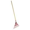 Emsco Group 9024 Cavex 25-Tine Poly Modern Leaf Rake, Red/Brown