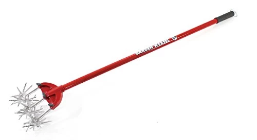 Garden Weasel 90206 Cultivator Long Handle, Red (Pack Of 1) 2 Garden Weasel 90206 Cultivator Long Handle, Red (Pack Of 1) - Image 2