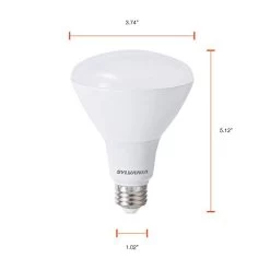 SYLVANIA General Lighting 40071 BR30 Ultra, Frosted Finish, 18 Watts LED Grow Lamp -Garden Supply Store 31Jz92BAoeSL