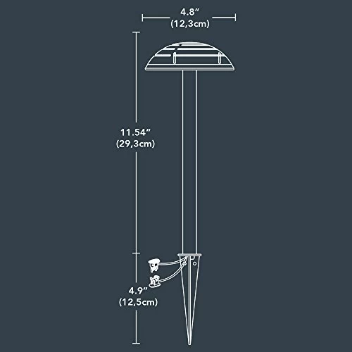 Paradise GL33604BK Low Voltage Cast Aluminum LED Lavelle Light, 6-Pack 4 Paradise GL33604BK Low Voltage Cast Aluminum LED Lavelle Light, 6-Pack - Image 4
