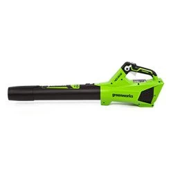 Greenworks 40V 125 Mph – 450 Cfm Cordless Jet Blower, 2.0 Ah Battery And Charger Included BLF346 -Garden Supply Store 31MjH5FEML