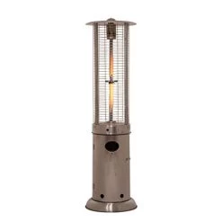 AJH Outdoor Patio Heater Patio Heater Outdoor Portable Stainless Steel Propane Table Top Patio Heater Space Heater…