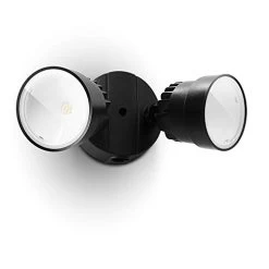 LUTEC P6221B-D2D 1130 Lumen 15 Watt 28 LED Dual-Head Flood Light Outdoor Dusk To Dawn Waterproof Exterior Security Wall…