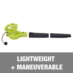 Sun Joe SBJ597E-SJB 6-Amp 155 MPH Electric Leaf Blower, Blue -Garden Supply Store 31URX12n30L