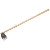 Truper 10621 Forged Garden Hoe – 2 Lb High Carbon Steel One-Piece Forged Head, 54-Inch Handle Round Eye Hoes