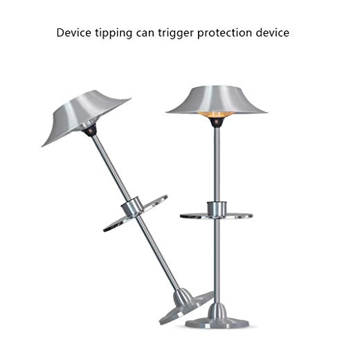 Umbrella Shaped Heater Patio Heater,Large Umbrella Outdoor Heater,2 Power Mode Standing Heater With Stainless Steel Bar… 6 Umbrella Shaped Heater Patio Heater,Large Umbrella Outdoor Heater,2 Power Mode Standing Heater With Stainless Steel Bar… - Image 6