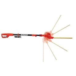 Sun Joe SJH901E-RED 18-Inch Electric Telescoping Pole Hedge Trimmer, Red -Garden Supply Store 31YQsel4u L