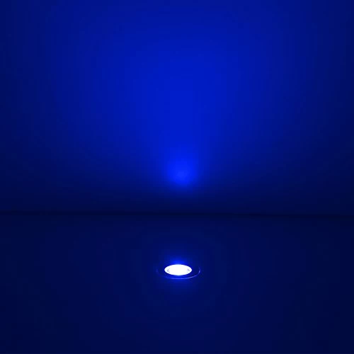 QACA LED Deck Lights 0.7″ Tiny Deck Driveway Light Dock Path Step Road Light Outdoor And Indoor Decoration Security Lighting (Blue, 1pcs) 2 QACA LED Deck Lights 0.7″ Tiny Deck Driveway Light Dock Path Step Road Light Outdoor And Indoor Decoration Security Lighting (Blue, 1pcs) - Image 2