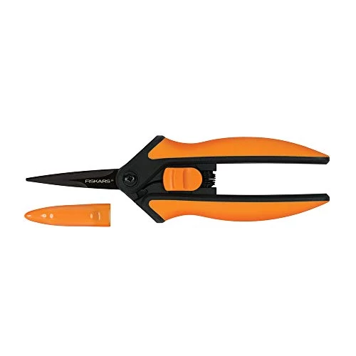 Fiskars Non-Stick Softgrip Micro-Tip Pruning Snip 2 Fiskars Non-Stick Softgrip Micro-Tip Pruning Snip - Image 2