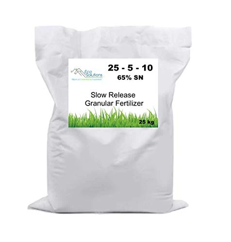 Slow Release Granular Lawn Fertilizer – Advanced Nutrients, Turf & Lawn Fertilizer, 25-5-10 65% – 20kg Bag 1 Slow Release Granular Lawn Fertilizer – Advanced Nutrients, Turf & Lawn Fertilizer, 25-5-10 65% – 20kg Bag