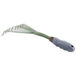 ZEONHEI 5 PCS 9 Teeth Garden Hand Rake, Small Hand Fan Rake With Non Slip Grip, Thicken Hand Rake Garden Tool For… -Garden Supply Store 31fUl23J5VL