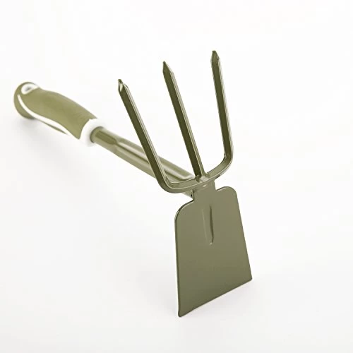 Garden Hoe And Cultivator Hand Tiller Tool, Anti-Rust Carbon Steel Hand Digger For Loosening Soil & Weeding & Digging… 1 Garden Hoe And Cultivator Hand Tiller Tool, Anti-Rust Carbon Steel Hand Digger For Loosening Soil & Weeding & Digging…