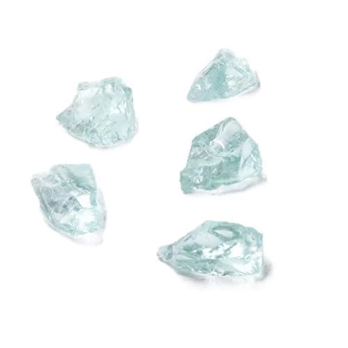 Mr. Fireglass Recycled Fire Glass For Natural Or Propane Fire Pit,Fireplace And Fire Table,10 Lb,Light Sea Blue 3 Mr. Fireglass Recycled Fire Glass For Natural Or Propane Fire Pit,Fireplace And Fire Table,10 Lb,Light Sea Blue - Image 3