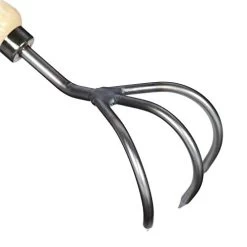 Tierra Garden Dewit “Fantastic Four” 3-Tine Cultivator With Short Handle, Works As Garden Hoe And Tiller, For Gardeners -Garden Supply Store 31tBwisSqtL