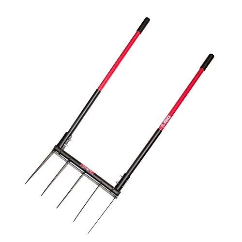 Bully Tools 92627 Broadfork With Fiberglass Handles 1 Bully Tools 92627 Broadfork With Fiberglass Handles