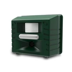 [UPGRADED] Aspectek Yard Sentinel STROBE – Ultrasonic Pest Repeller With Motion Detector, Strobe & Intruder Alarm, Sound…