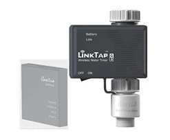 LinkTap G2 Wireless Water Timer Add-on – Remote Hose Timer For Lawns & Gardens – Cloud Controlled Watering With Real…