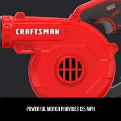 CRAFTSMAN V20* Cordless Blower, Tool Only (CMCBL0100B) -Garden Supply Store 410kl7r39BL