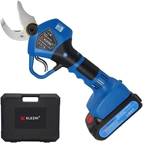 K KLEZHI 1.2Inch/30mm Professional Sharp Cordless Electric Pruning Shears,2PCS Backup Rechargeable 2Ah Lithium Battery… 1 K KLEZHI 1.2Inch/30mm Professional Sharp Cordless Electric Pruning Shears,2PCS Backup Rechargeable 2Ah Lithium Battery…