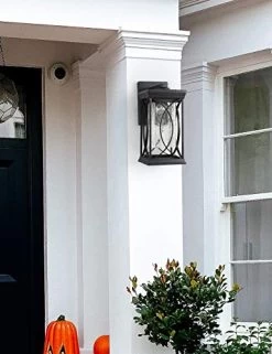 Modern Outdoor Wall Light Exterior Light Fixtures, Black Aluminum With Crack-Like Glass Create Gorgeous Lighting Effects UL And IP65 Waterproof Wall Sconce Outdoor For Garage, Front Porch Lighting 12 Modern Outdoor Wall Light Exterior Light Fixtures, Black Aluminum With Crack-Like Glass Create Gorgeous Lighting Effects UL And IP65 Waterproof Wall Sconce Outdoor For Garage, Front Porch Lighting -Garden Supply Store 410wzdq8LkL