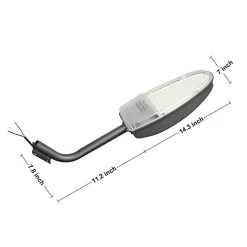 OTTFF 24W LED Street Garage Area Lighting 2500LM 144 LEDs 6500K Dusk To Dawn Sensor Waterproof IP65 Security Floodlight… -Garden Supply Store 411jJbh8bJL