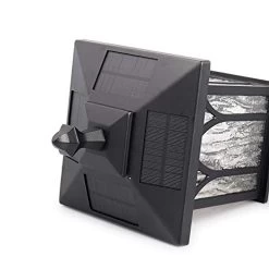 Kemeco ST4328Q-A Solar Post Light Outdoor Cast Aluminum Exterior LED Lamp Fixture For Garden Gate Yard Pole Pillar… -Garden Supply Store 412BIkMAUNjL