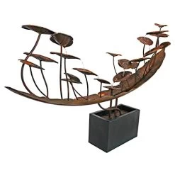 Water Fountain – Copper Botanical Garden Decor Fountain – Outdoor Water Feature -Garden Supply Store 412BLk3nR8fL