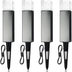 Outdoor Landscape Lighting Low Voltage Garden Landscape Lights Pathway Lights Yard Lights Driveway Lights, Aluminum…