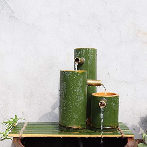 Bamboo Water Feature Statue,Fish Tank Stone Fountain,Indoor Outdoor Garden Fountain,Home Decor Ornaments,Yard Art… 1 Bamboo Water Feature Statue,Fish Tank Stone Fountain,Indoor Outdoor Garden Fountain,Home Decor Ornaments,Yard Art…