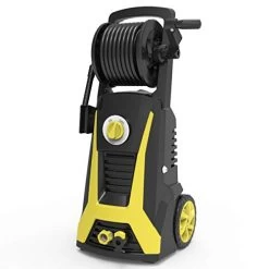 Realm Pressure Washer 2000 PSI, 1.6GPM Power Washer Machine With An Adjustable Nozzle, Spray Gun, Hose Reel, Built-in…