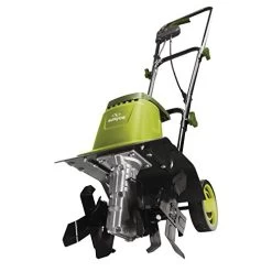 Sun Joe 12-Inch 8-Amp Electric Garden Tiller/Cultivator, Green (TJ602E)