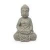 Elly Décor Décor Meditating, 13 Inch Tall Ceramic Handcrafted Budha Decor Indoor And Outdoor Garden Sculptures Buddha…