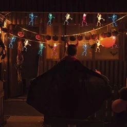 Quntis 11.5ft 20 LEDS Halloween Ghost Lights, Halloween Decoration String Lights For Bedroom, Battery Operated Halloween… -Garden Supply Store 418V1CgEgZL