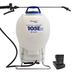 105Ex Effortless Backpack Sprayer – 20V Lithium Long Battery Life With High Grade Seals & O-Ring, Brass Wand & Nozzle