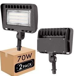 Lightdot 150W LED Flood Light Outdoor 5000K 21000Lm 900W Equivalent Led Stadium Flood Light With Dusk To Dawn Photocell…