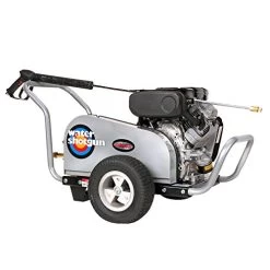 Simpson Water Shotgun Industrial Gas Powered Pressure Washer 4000 PSI 5 GPM 18 HP VTwin Vanguard Engine With Electric…